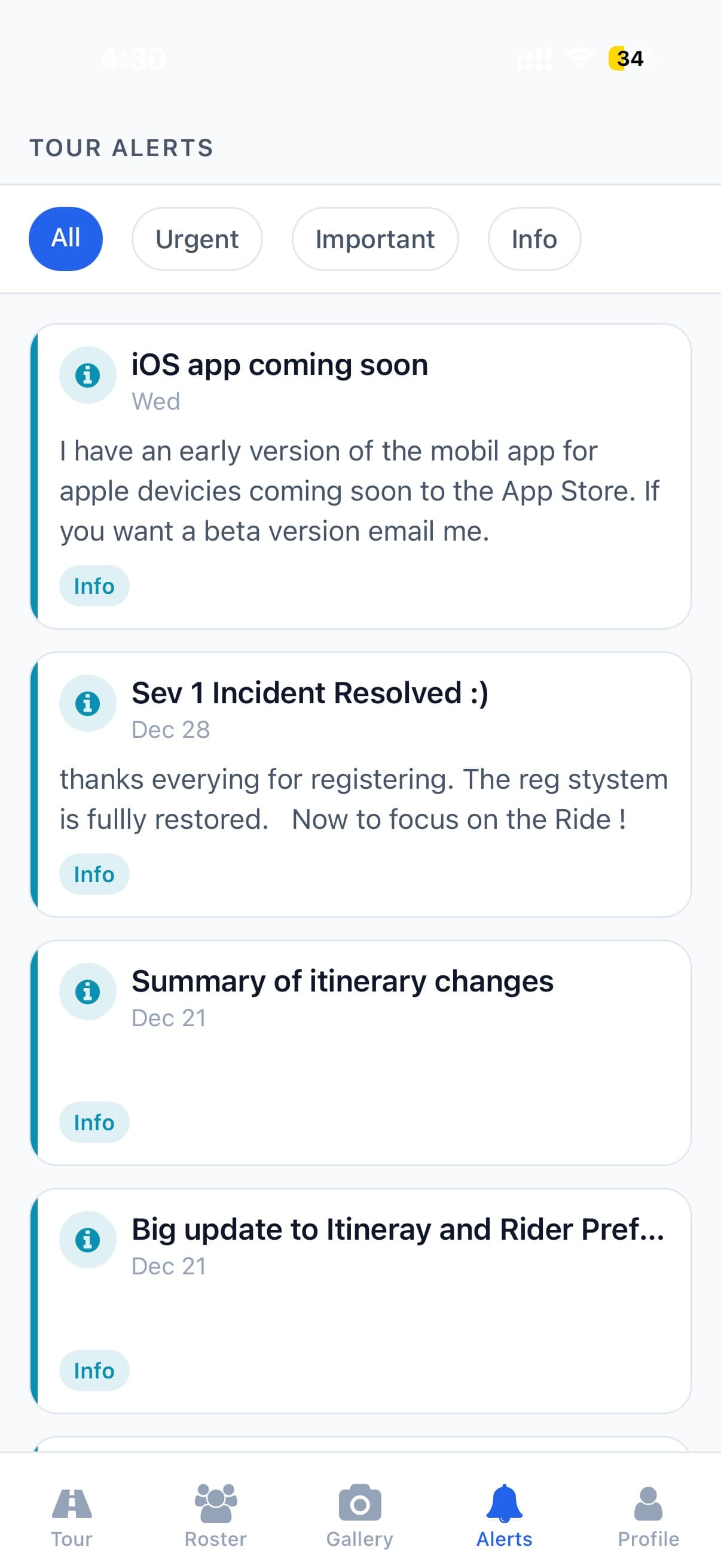 Baja Moto Tour 2026 screenshot 2