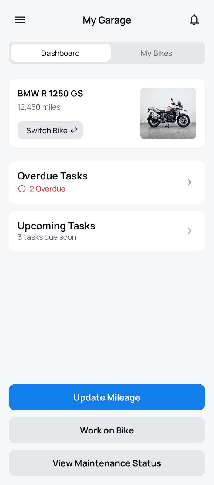 MyMotoWeb screenshot 2